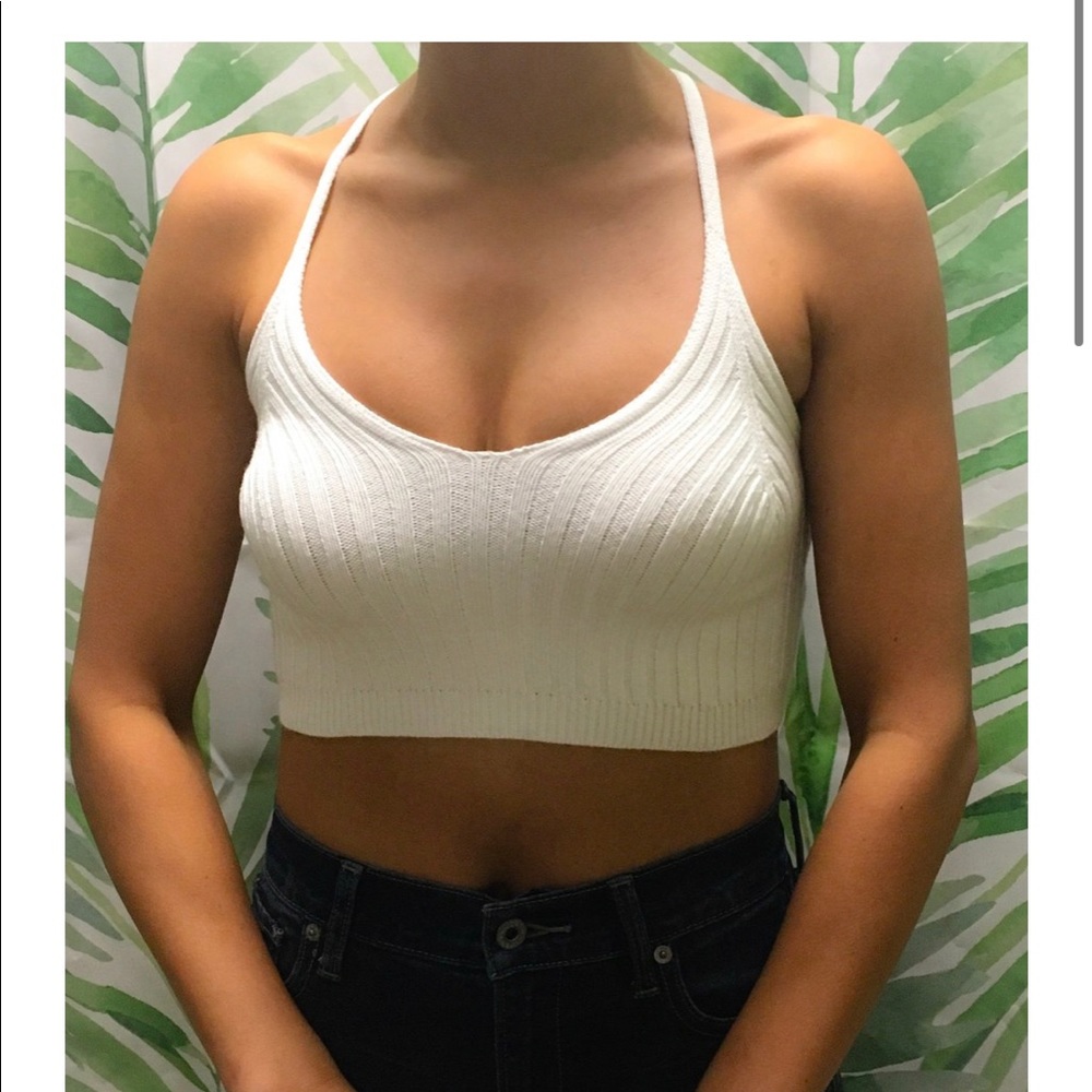 Olivia Knit Crop Top